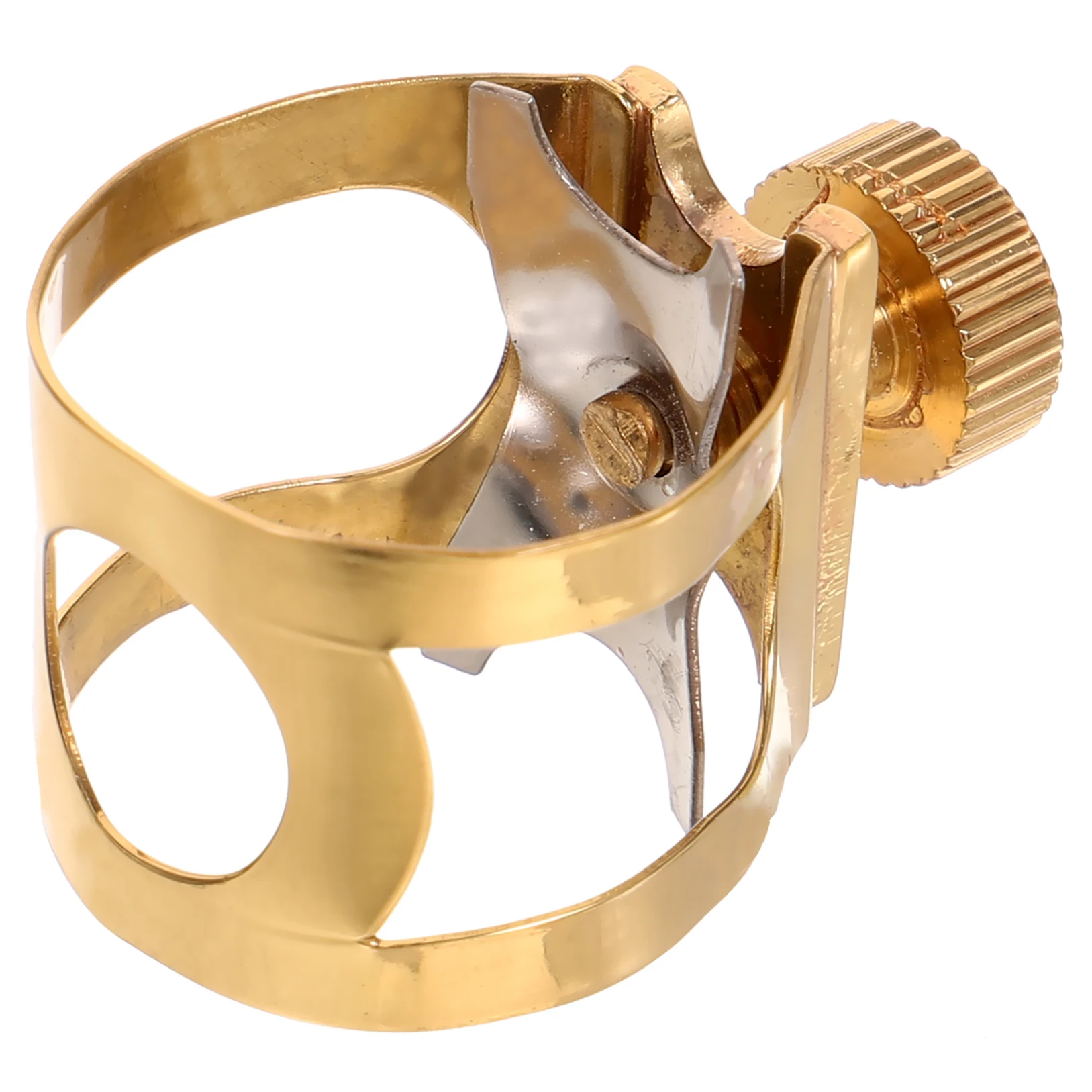 Tenor Saxophone Metal Clip Trumpet Stand Golden Brass Instrument Mouthpiece Ligature
Tenor Saxophone Metal Clip Trumpet Stand Golden Brass Instrument Mouthpiece Ligature