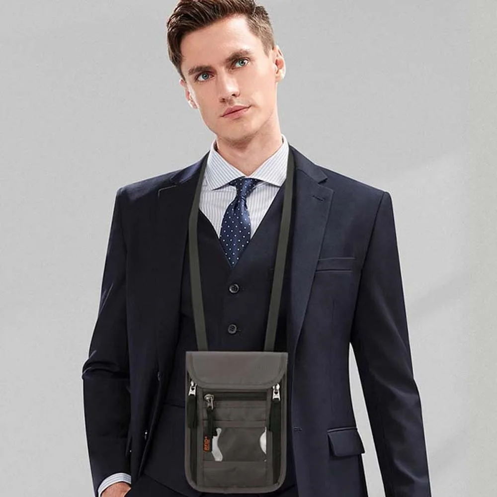 Large Capacity RFID Passport Bag Anti-loss Transparent Credential Storage Bag Multiple Card Holder Waterproof 
Large Capacity RFID Passport Bag Anti-loss Transparent Credential Storage Bag Multiple Card Holder Waterproof