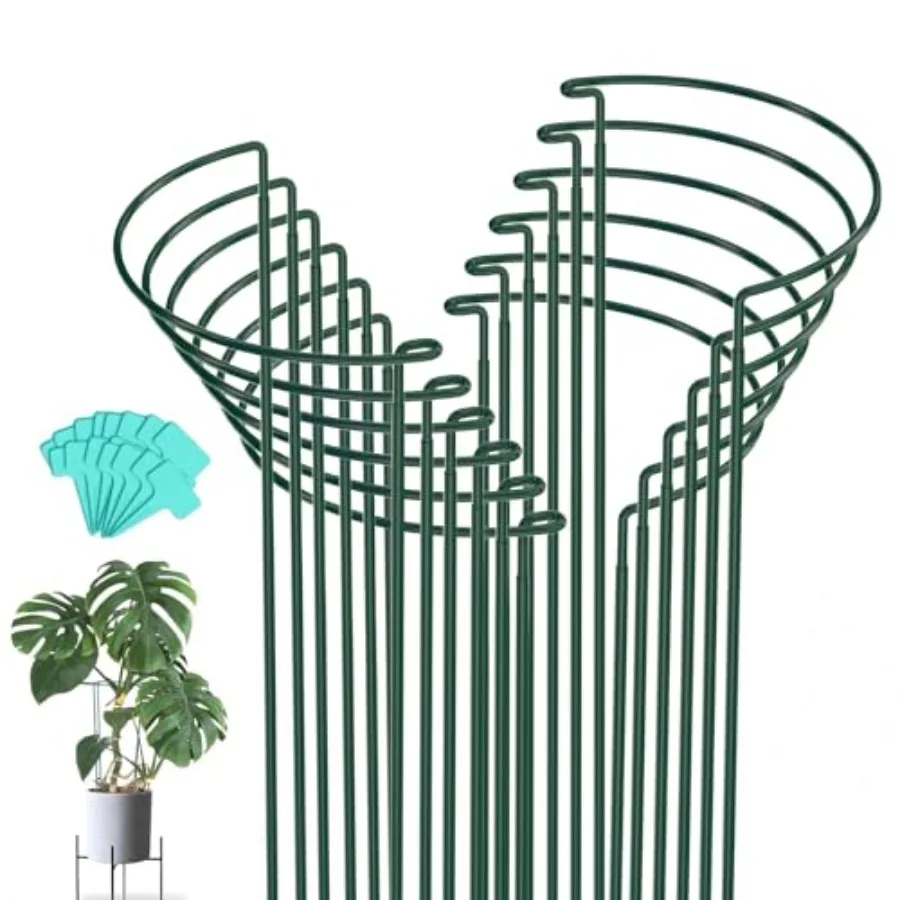 12 Pack Peony Cages and Supports, 32 Inch Adjustable Plant Stakes for Outdoor Plants, Plant Support Stakes, Peony Cage with 15
12 Pack Peony Cages and Supports, 32 Inch Adjustable Plant Stakes for Outdoor Plants, Plant Support Stakes, Peony Cage with 15