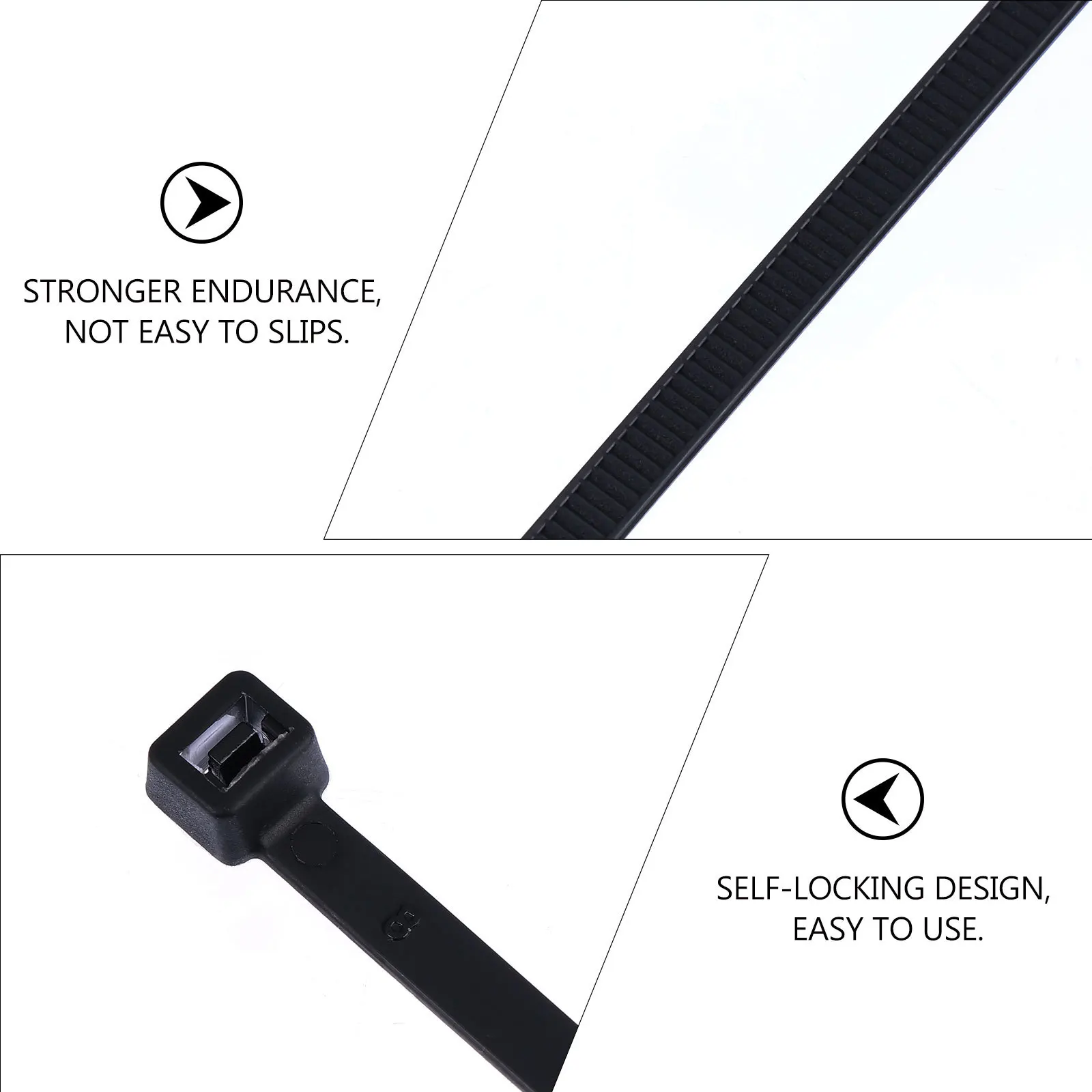 200Pcs Self-Locking Nylon Cable Ties Durable Adjustable Zip Ties for Wire Management Cable Organizers Office Home Use
200Pcs Self-Locking Nylon Cable Ties Durable Adjustable Zip Ties for Wire Management Cable Organizers Office Home Use