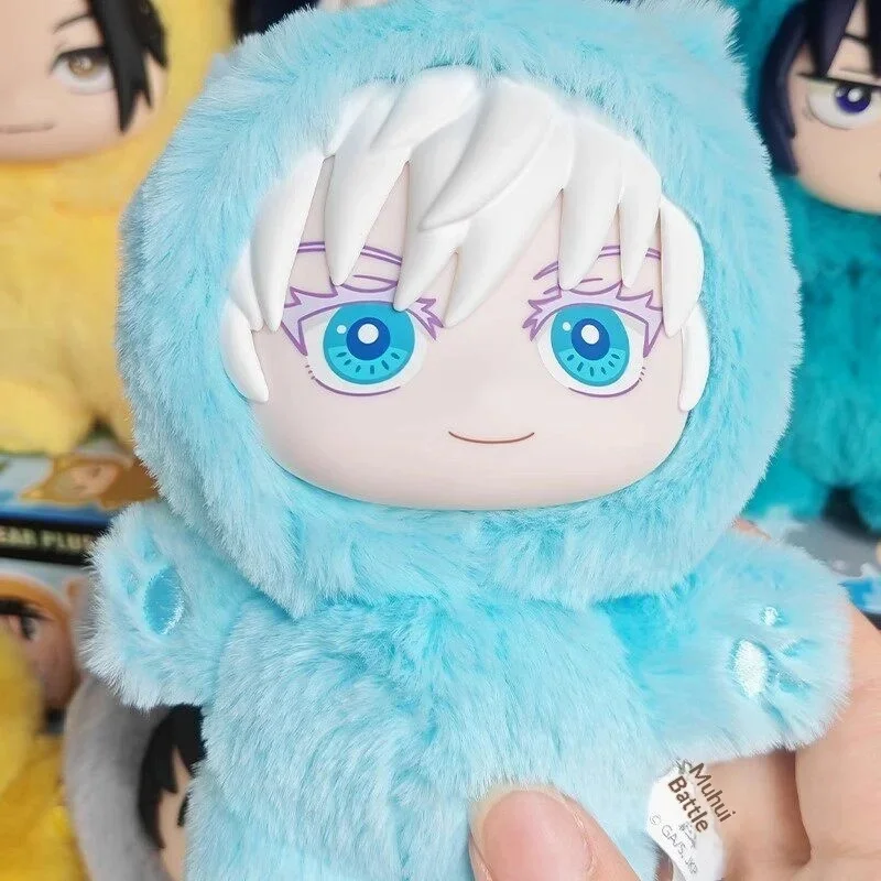 Jujutsu Kaisen Season 2, плюшевая слепая коробка с кошачьими ушками Gojo Satoru Geto Suguru, аниме-фигурка, Коллекционная игрушка в подарок
Jujutsu Kaisen Season 2, плюшевая слепая коробка с кошачьими ушками Gojo Satoru Geto Suguru, аниме-фигурка, Коллекционная игрушка в подарок