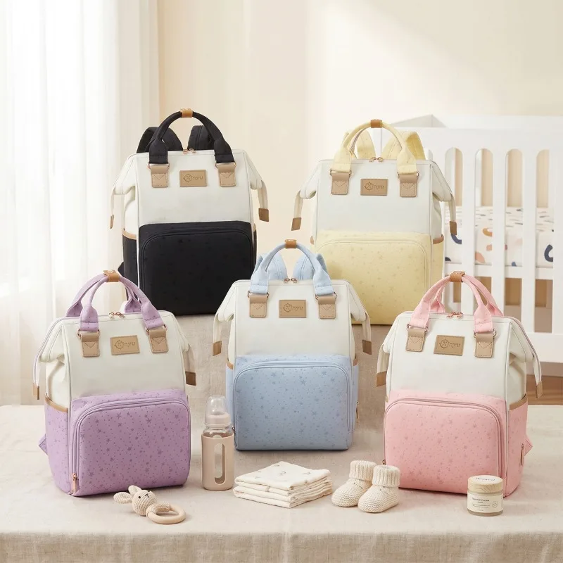 New Starry Sky Oxford Fabric Baby Formula Bag / Mom Bag: Large Capacity, Water-Resistant, Handheld or Backpack
New Starry Sky Oxford Fabric Baby Formula Bag / Mom Bag: Large Capacity, Water-Resistant, Handheld or Backpack