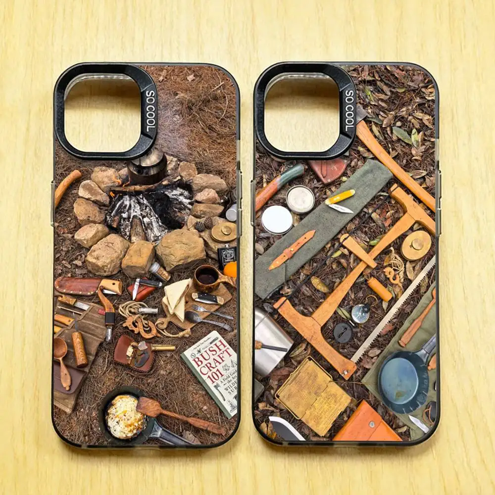 Bushcraft Tools Phone Case for iPhone 17 16 15 Pro Plus 14 13 Max Mini 12 11 X XS Air TPU Bumper
Bushcraft Tools Phone Case for iPhone 17 16 15 Pro Plus 14 13 Max Mini 12 11 X XS Air TPU Bumper