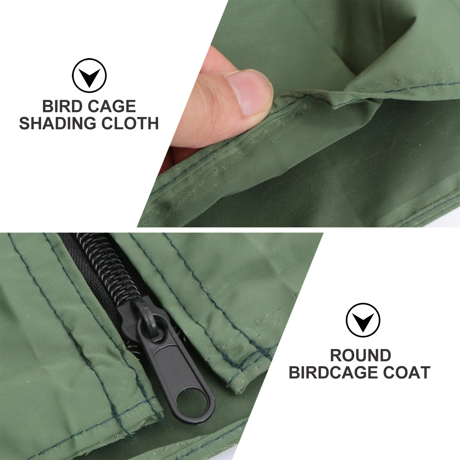 Birdcage Cover Mesh Polyester Breathable Zipper Closure Windproof Rainproof Parrot Cage Nest Protection Shading Cloth
Birdcage Cover Mesh Polyester Breathable Zipper Closure Windproof Rainproof Parrot Cage Nest Protection Shading Cloth