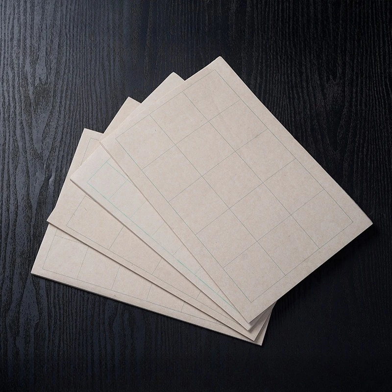 Bark Fiber Xuan Paper Half Raw Ripe Grid Practice Sheets for Clerical Script Calligraphy Anti Bleeding Beginner and Adult Use
Bark Fiber Xuan Paper Half Raw Ripe Grid Practice Sheets for Clerical Script Calligraphy Anti Bleeding Beginner and Adult Use