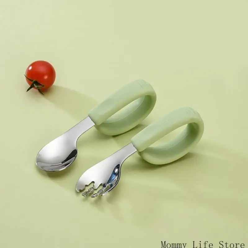 1 Установите ложку для малышей из нержавеющей стали и вилки с силиконовой ручкой для хранения
1 Установите ложку для малышей из нержавеющей стали и вилки с силиконовой ручкой для хранения