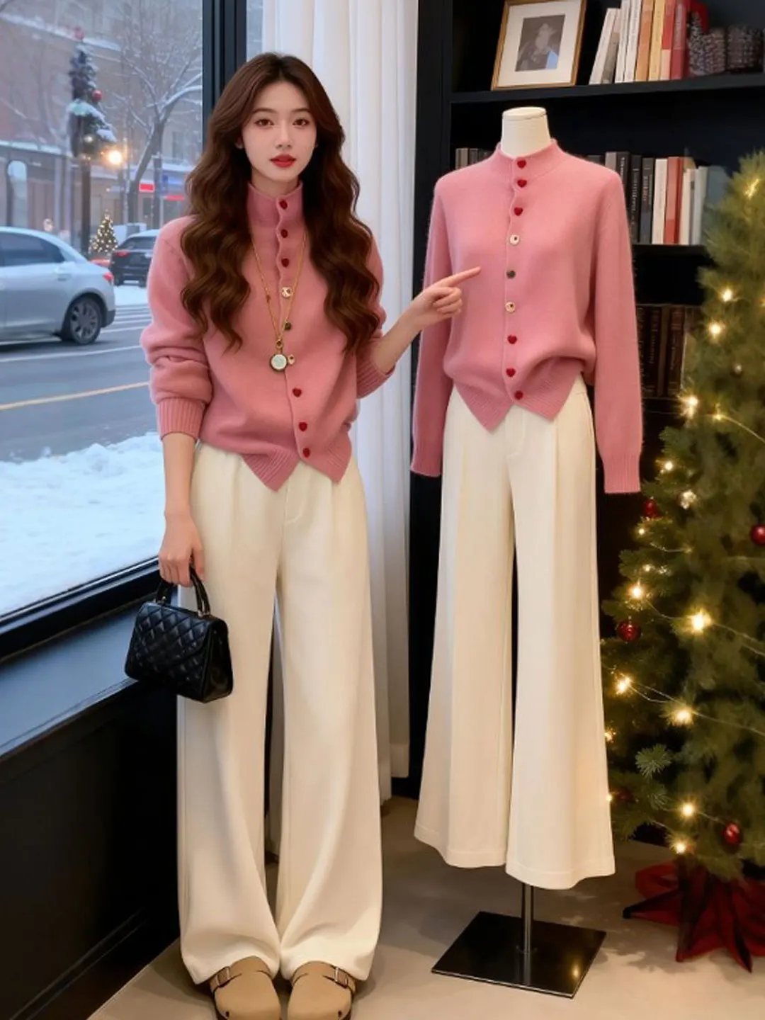 Slimming High Neck Sweater Fashionable Waist-Cinching Soft Style Spring 2026 Women's Knitwear Casual Versatile Stylish Top
Slimming High Neck Sweater Fashionable Waist-Cinching Soft Style Spring 2026 Women's Knitwear Casual Versatile Stylish Top