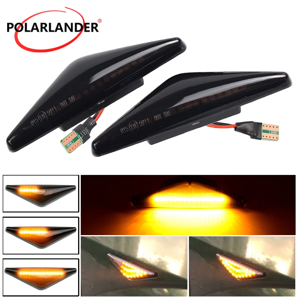 LED Fender Turn Signal Light For Ford Focus MK1 Mondeo 2000-2006 18SMD Amber Side Marker 8-30V
LED Fender Turn Signal Light For Ford Focus MK1 Mondeo 2000-2006 18SMD Amber Side Marker 8-30V