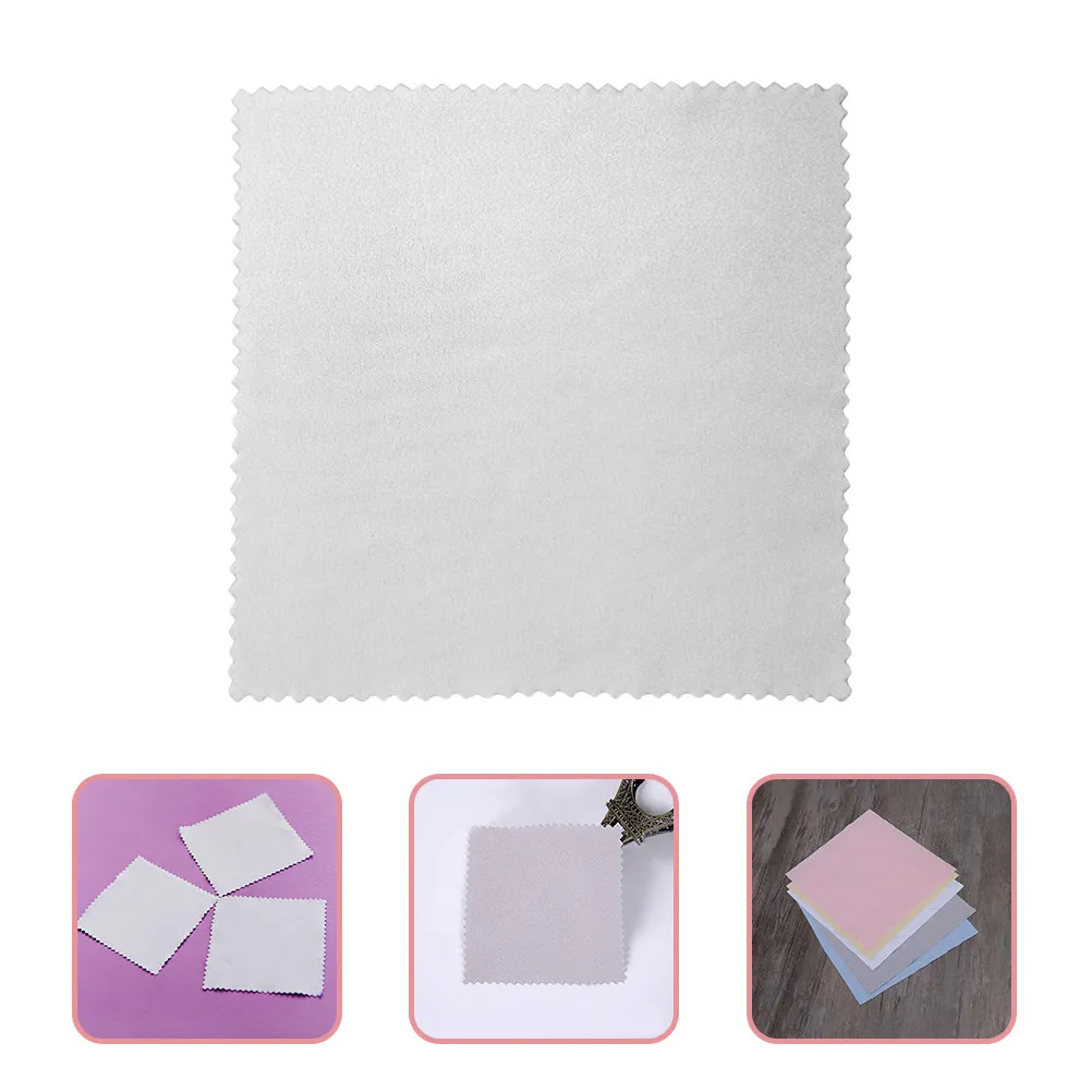 100Pcs Jewelry Cleaning Cloth Double-Sided Microfiber Silver Polishing Cloth Professional Cleaner for Jewelry Silver Gold Polish
100Pcs Jewelry Cleaning Cloth Double-Sided Microfiber Silver Polishing Cloth Professional Cleaner for Jewelry Silver Gold Polish