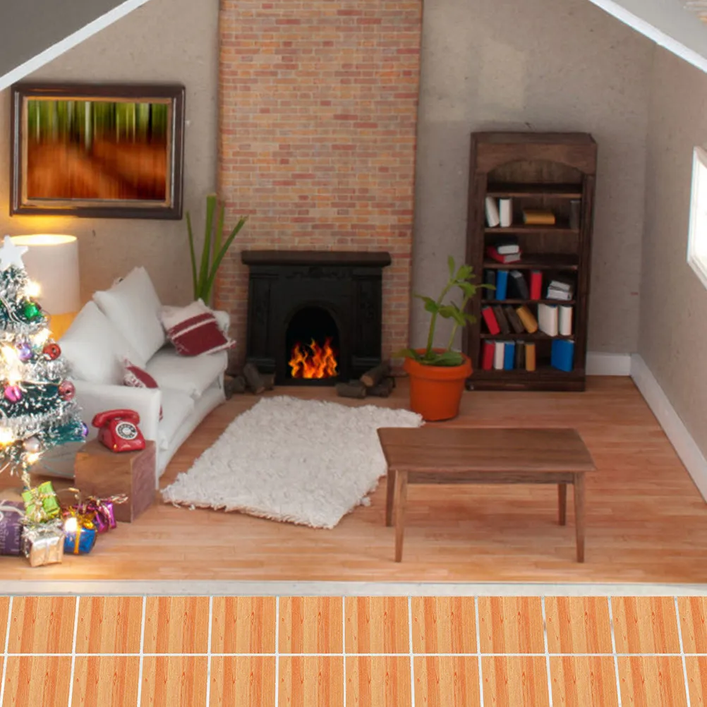 9Pcs Wood Miniature Flooring High Simulation Mini House Floorboard Decorations Miniatures Accessories for Tiny House Crafting
9Pcs Wood Miniature Flooring High Simulation Mini House Floorboard Decorations Miniatures Accessories for Tiny House Crafting