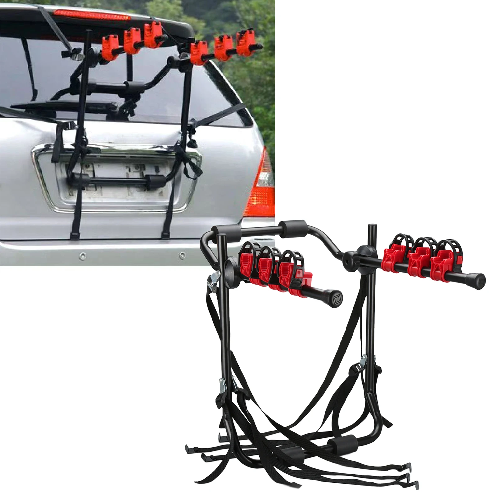 Велокрепление на заднюю дверь автомобиля, железное, усиленное, для внедорожников, минивэнов, кемпинга и путешествий
Велокрепление на заднюю дверь автомобиля, железное, усиленное, для внедорожников, минивэнов, кемпинга и путешествий