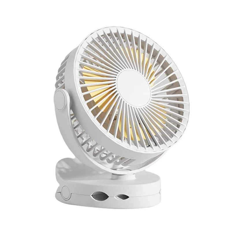 Rechargeable Clip-On Tabletop And Hangable Fan 3 Speed 360° Rotating Fan For Travel And Home Use White
Rechargeable Clip-On Tabletop And Hangable Fan 3 Speed 360° Rotating Fan For Travel And Home Use White