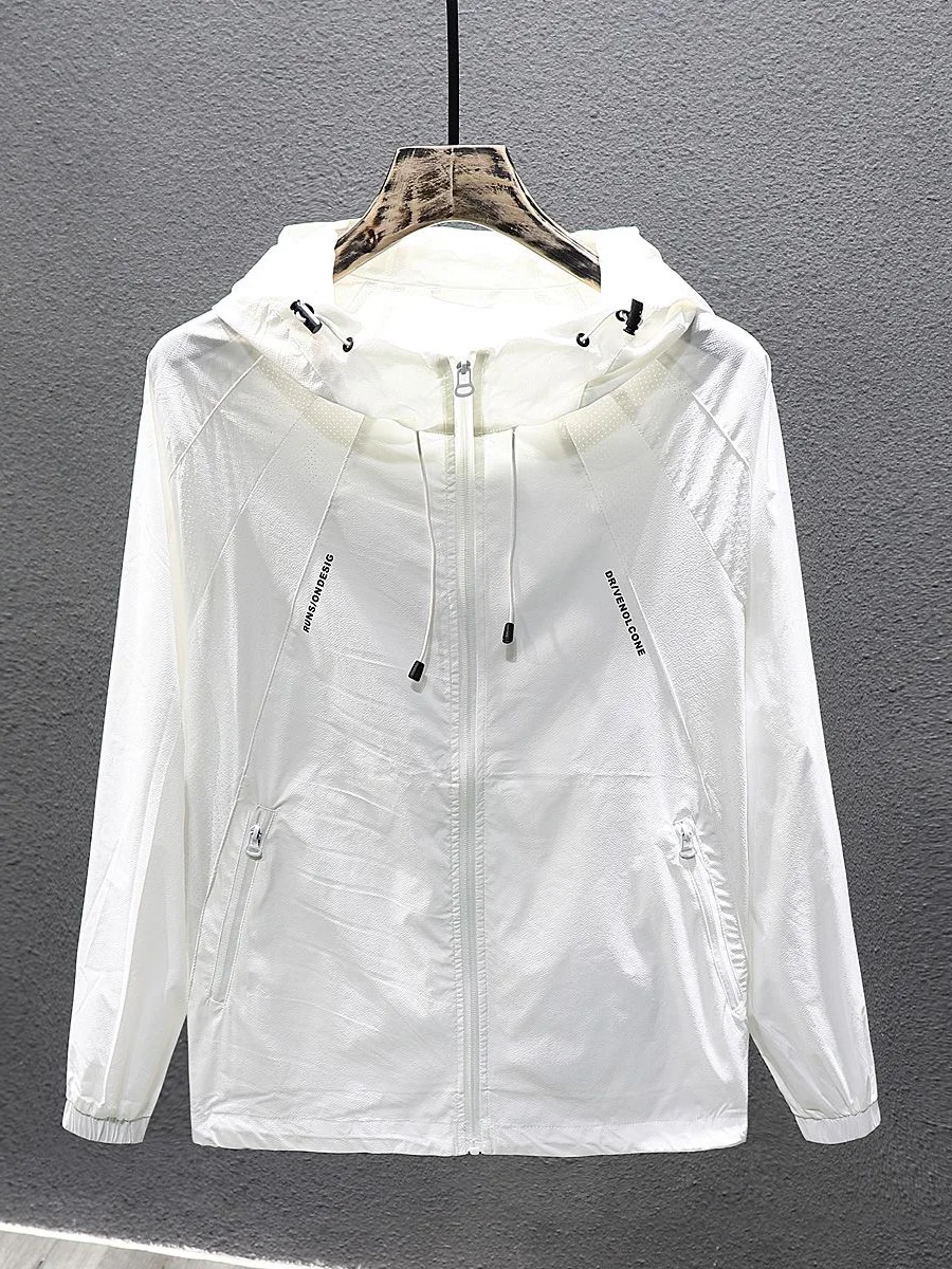 Новинка 202, легкое уличное мужское летнее пальто из ледяного шелка с защитой от ультрафиолета и солнца, легкое дышащее пальто с капюшоном для пары
Новинка 202, легкое уличное мужское летнее пальто из ледяного шелка с защитой от ультрафиолета и солнца, легкое дышащее пальто с капюшоном для пары