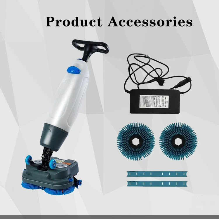 CleanHorse Floor Washing Machine Electric Portable Mini Walk Behind Floor Scrubber
CleanHorse Floor Washing Machine Electric Portable Mini Walk Behind Floor Scrubber