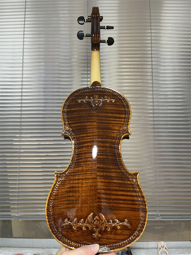 Actual Photo Display/Special Old Europe Wood Hand Crafted Cкрипка 4/4 Violin كمان Ammoon Full Set V303
Actual Photo Display/Special Old Europe Wood Hand Crafted Cкрипка 4/4 Violin كمان Ammoon Full Set V303