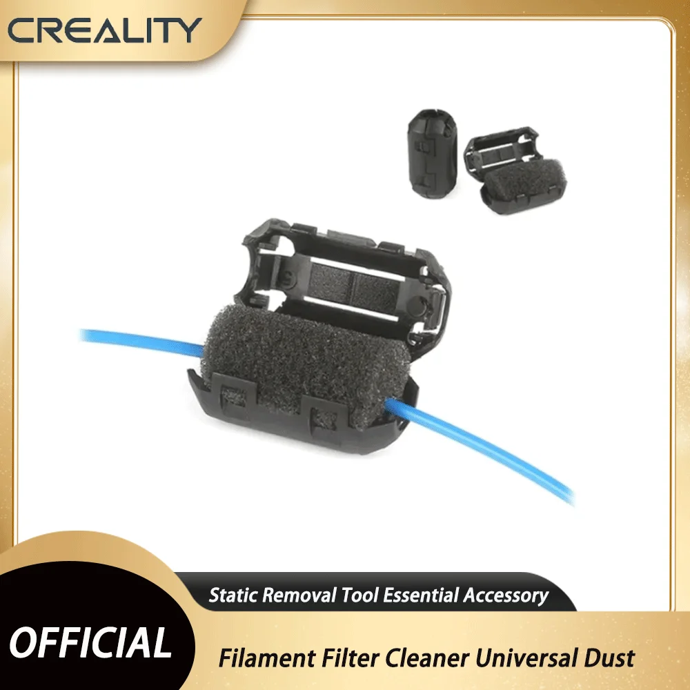 Creality 5Pcs 3D Printer Filament Filter Cleaner Universal Dust & Static Removal Tool Essential Accessory to Protect 3D Printers
Creality 5Pcs 3D Printer Filament Filter Cleaner Universal Dust & Static Removal Tool Essential Accessory to Protect 3D Printers