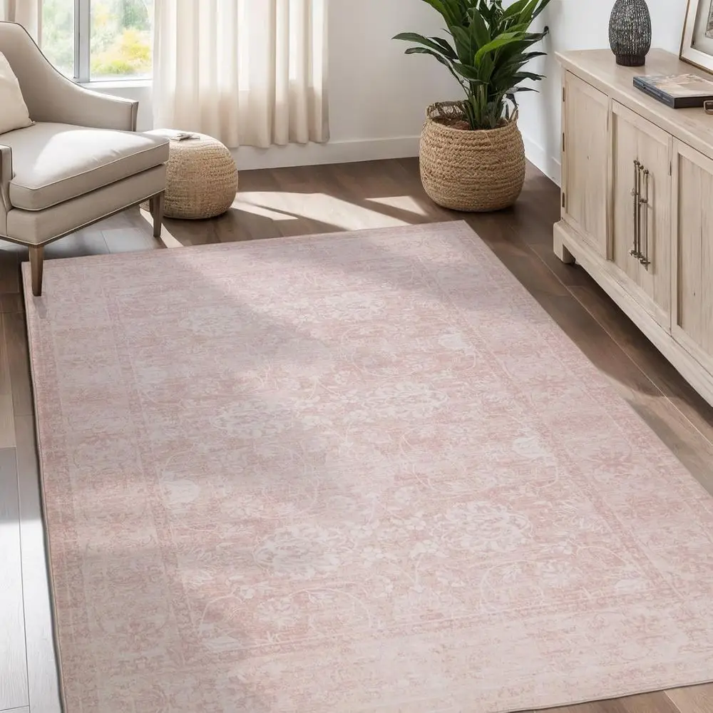 8x10 Vintage Washable Area Rug or Living Room,Low Pile Non Slip Carpet Non-Shedding Large Area Rug Sot Indoor Stain Resistant Ru
8x10 Vintage Washable Area Rug or Living Room,Low Pile Non Slip Carpet Non-Shedding Large Area Rug Sot Indoor Stain Resistant Ru