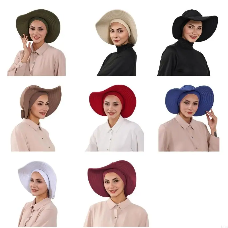 L5YA Sun Protections Cap Hair Wrap Head Scarf Windproof Design Lightweight Travel Essential For Cycling Running Family Trip
L5YA Sun Protections Cap Hair Wrap Head Scarf Windproof Design Lightweight Travel Essential For Cycling Running Family Trip