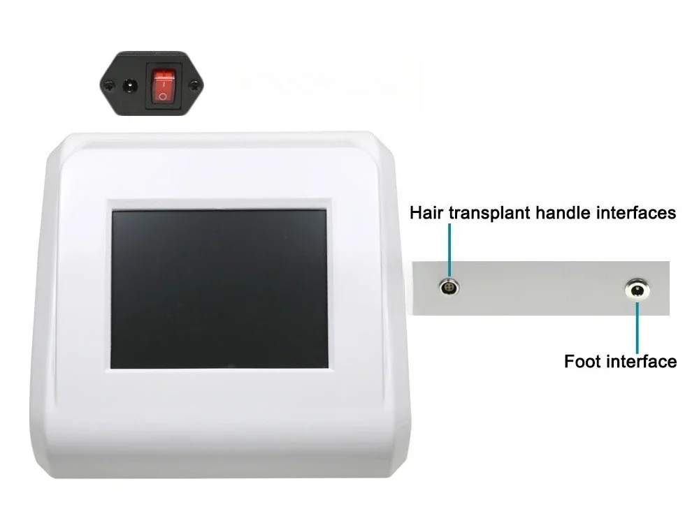 Touch screen hair transplant extractor with counting hair follicle extractor instrument
Touch screen hair transplant extractor with counting hair follicle extractor instrument