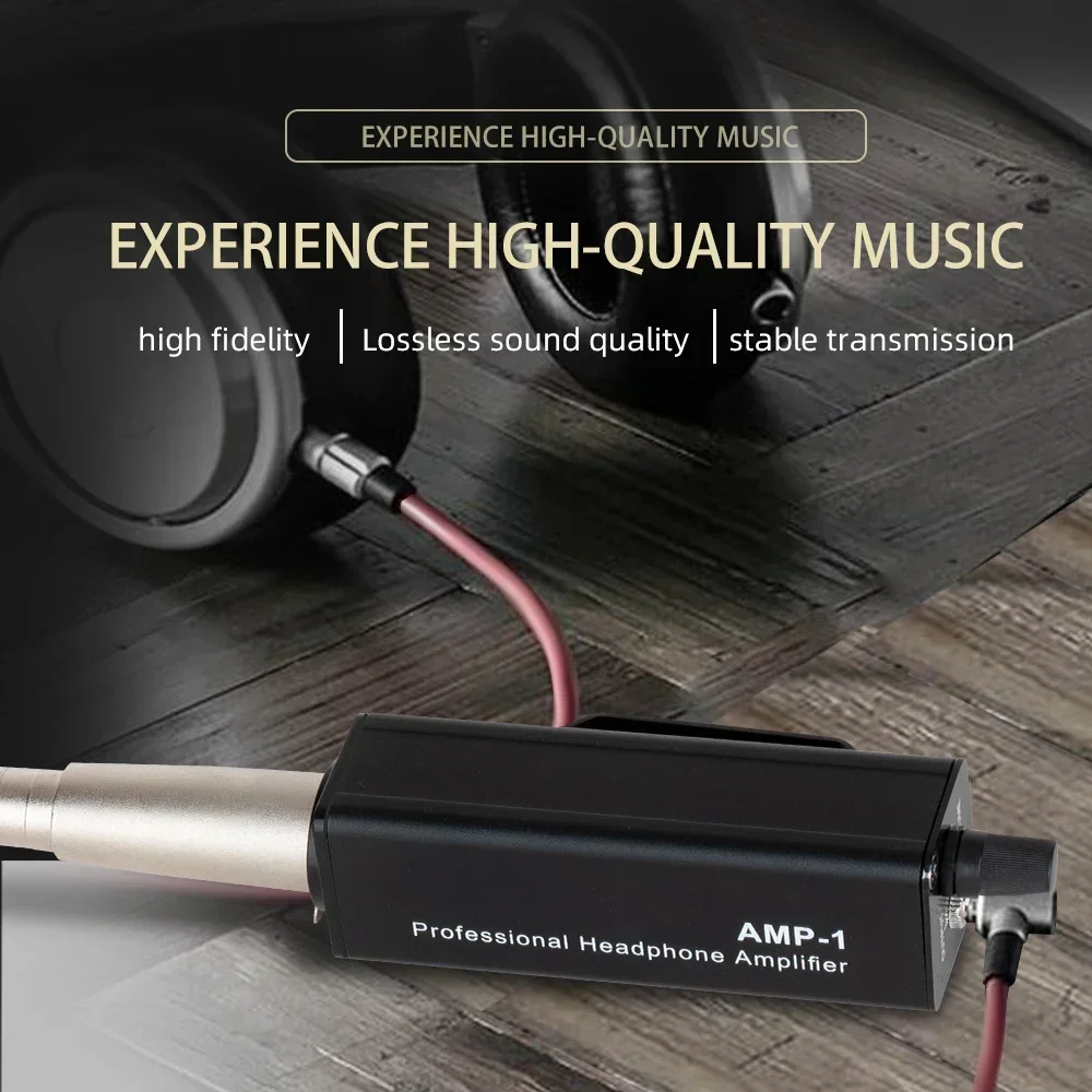 Professional Headphone Amplifier High Power Monitor Belt-pack for Personal Monitor Applications 3.5 Mm Mini Jack Headphones
Professional Headphone Amplifier High Power Monitor Belt-pack for Personal Monitor Applications 3.5 Mm Mini Jack Headphones