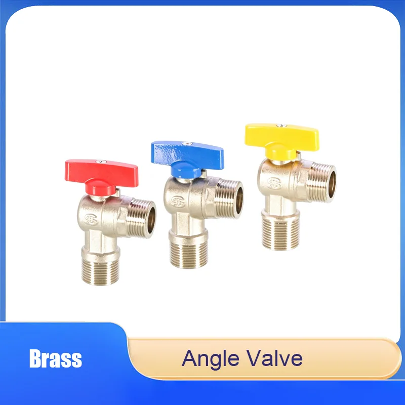 1/2" 3/4"Brass High Flow Full Bore Angle Valve, Ball Core Stop Valve for Hot and Cold Water&Gas Water Heater
1/2" 3/4"Brass High Flow Full Bore Angle Valve, Ball Core Stop Valve for Hot and Cold Water&Gas Water Heater