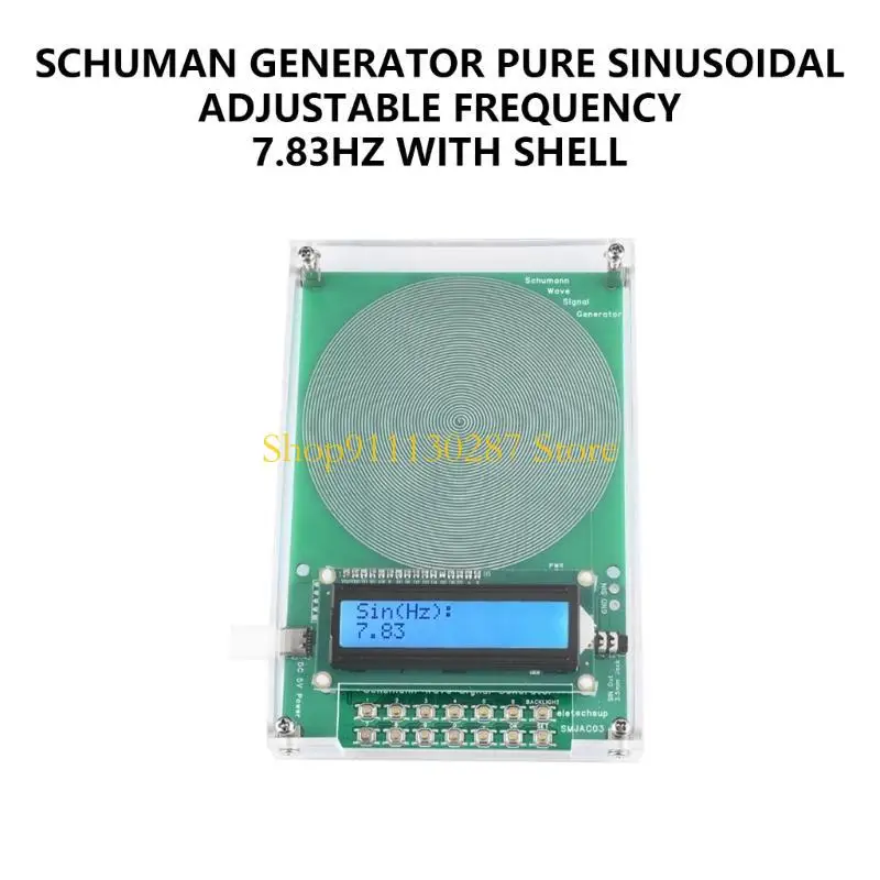 J1HC Adjustable Frequency Schumann Waves Generator 7.83Hz With Enclosure Shell
J1HC Adjustable Frequency Schumann Waves Generator 7.83Hz With Enclosure Shell