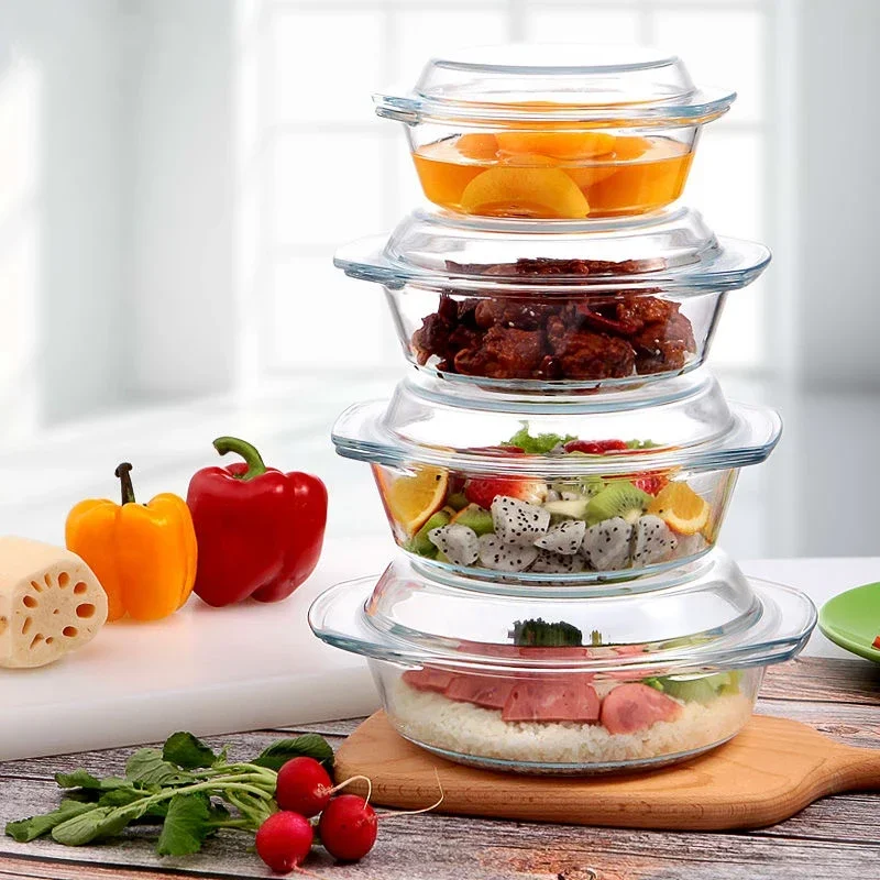 Tempered Glass Bowl with Lid Heat-resistant Soup Instant Noodle Microwave Oven Suitable for One Dual-use Salad
Tempered Glass Bowl with Lid Heat-resistant Soup Instant Noodle Microwave Oven Suitable for One Dual-use Salad