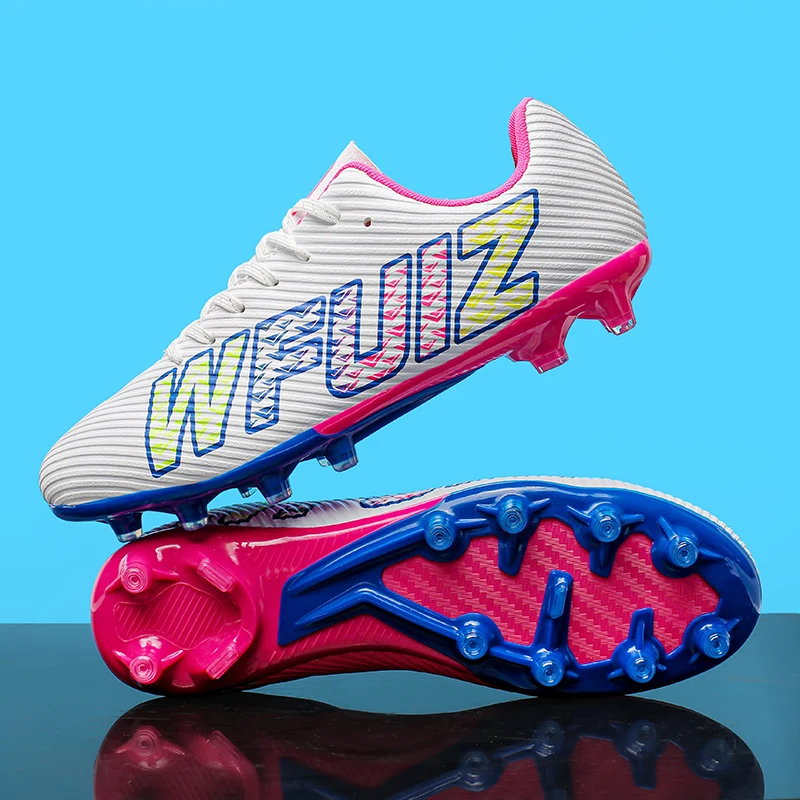 Adult Unisex Firm Ground Soccer Cleats Wear Resistant Broken Nail Sole Comfortable Cushion Football Shoes For Sports Training
Adult Unisex Firm Ground Soccer Cleats Wear Resistant Broken Nail Sole Comfortable Cushion Football Shoes For Sports Training