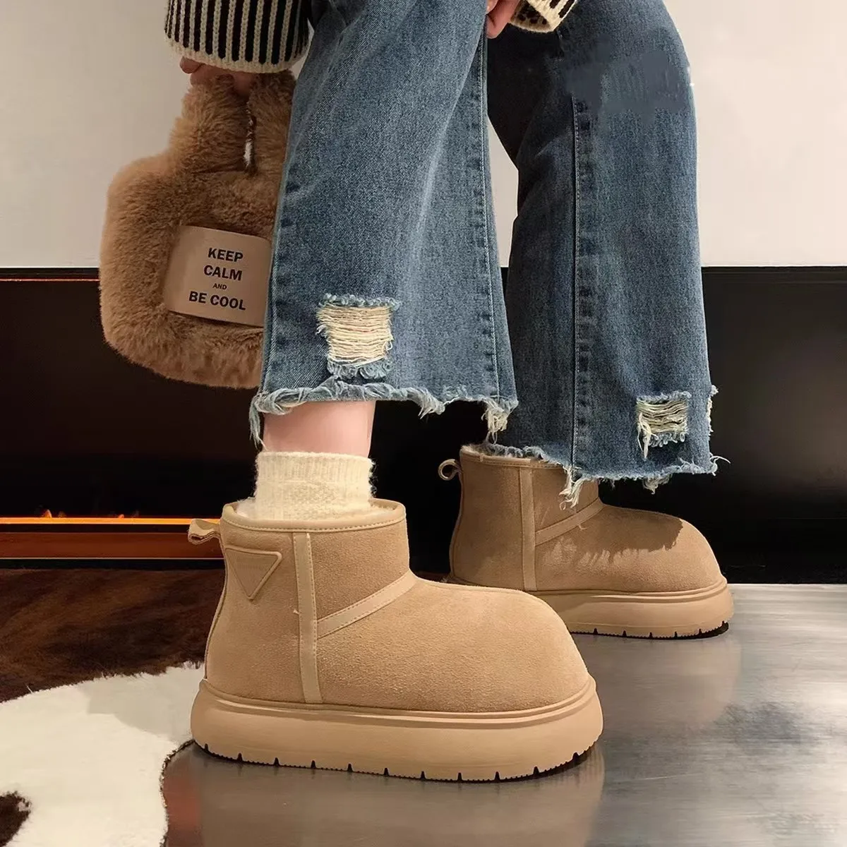 Australia Genuine Leather Men's and Women's Platform Boots, Winter Boots, Luxury Boots, Thermal Rinse Boots, 2025
Australia Genuine Leather Men's and Women's Platform Boots, Winter Boots, Luxury Boots, Thermal Rinse Boots, 2025