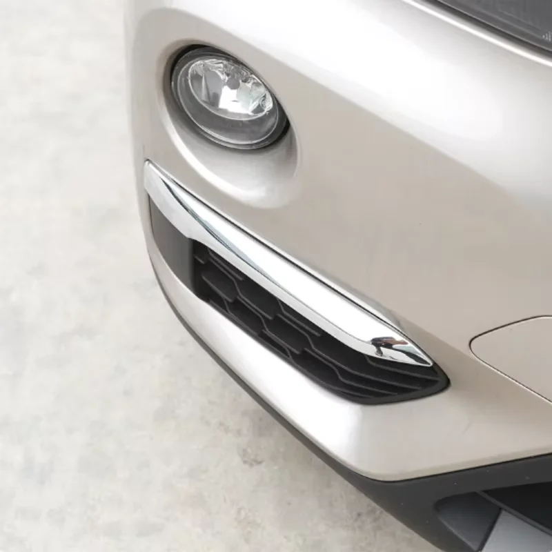 BMW X1 F48 2016-2022 car exterior Front fog lamp brow cover ABS matte silver trim accessories
BMW X1 F48 2016-2022 car exterior Front fog lamp brow cover ABS matte silver trim accessories