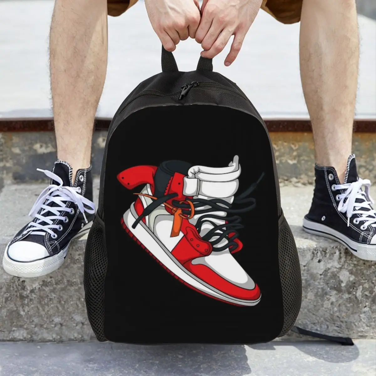 Рюкзак Sneaker Hype, Лидер продаж, рюкзак большой емкости, детская сумка для книг, школьная сумка, сумки на плечо для мужчин и женщин
Рюкзак Sneaker Hype, Лидер продаж, рюкзак большой емкости, детская сумка для книг, школьная сумка, сумки на плечо для мужчин и женщин