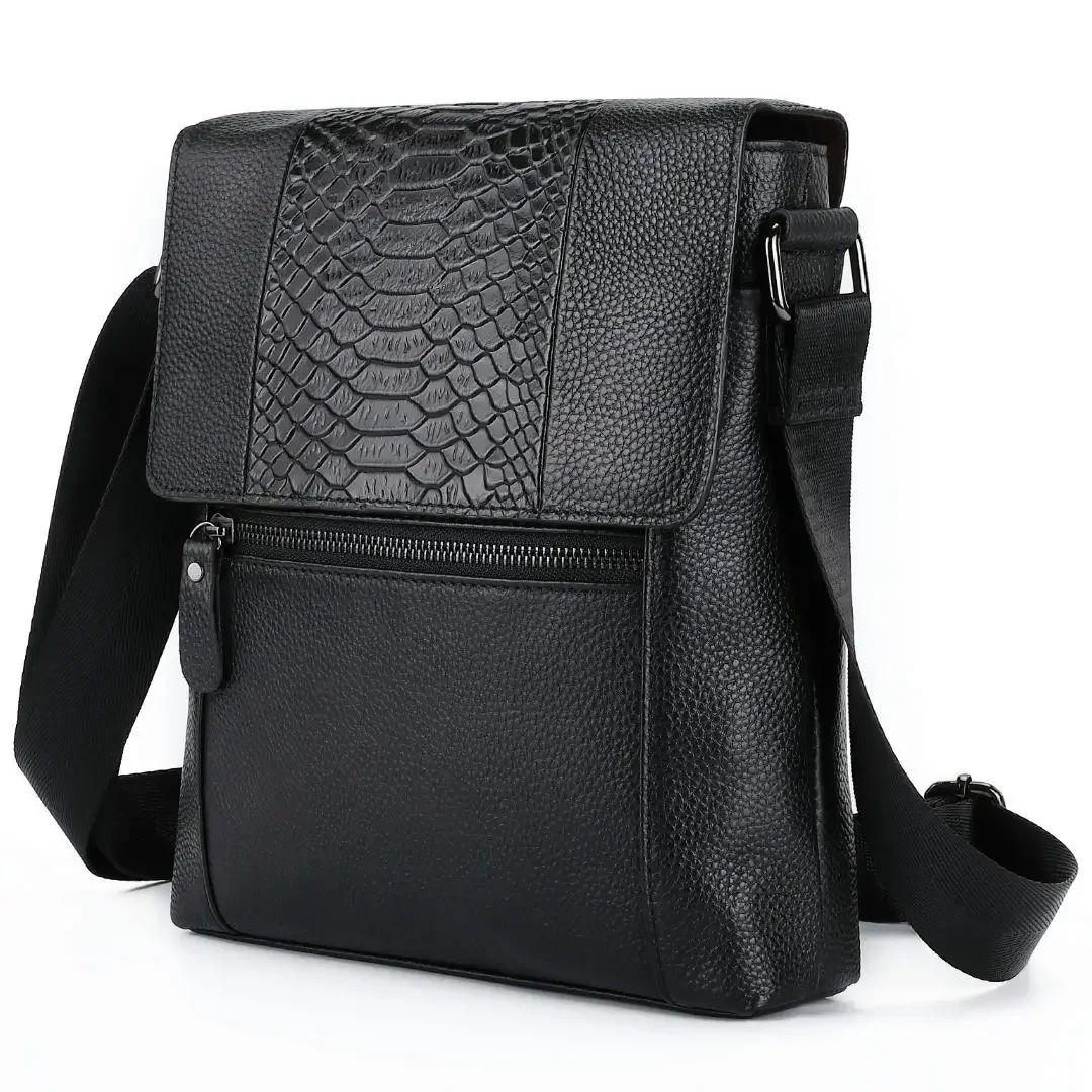204 New Fashion Alligator Cow Genuine Leather Men Crossbody Bag Casual Business Men's Messenger Luxury Shoulder Handbags Bags
204 New Fashion Alligator Cow Genuine Leather Men Crossbody Bag Casual Business Men's Messenger Luxury Shoulder Handbags Bags
