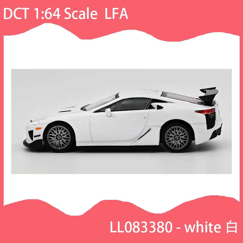 DCT Diecast 1:64 Scale LFA Simulation Alloy Metal Car Model Ornament Souvenir Display Collection Hobby Gift
DCT Diecast 1:64 Scale LFA Simulation Alloy Metal Car Model Ornament Souvenir Display Collection Hobby Gift