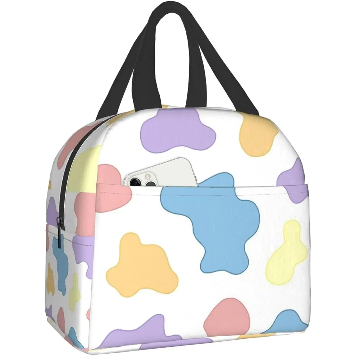 Insulated Bag Reusable Lunch Box Women Men, Cooler Lunch Boxes Waterproof Lunch Tote for Picnic Office Work, Cute Cow Print
Insulated Bag Reusable Lunch Box Women Men, Cooler Lunch Boxes Waterproof Lunch Tote for Picnic Office Work, Cute Cow Print