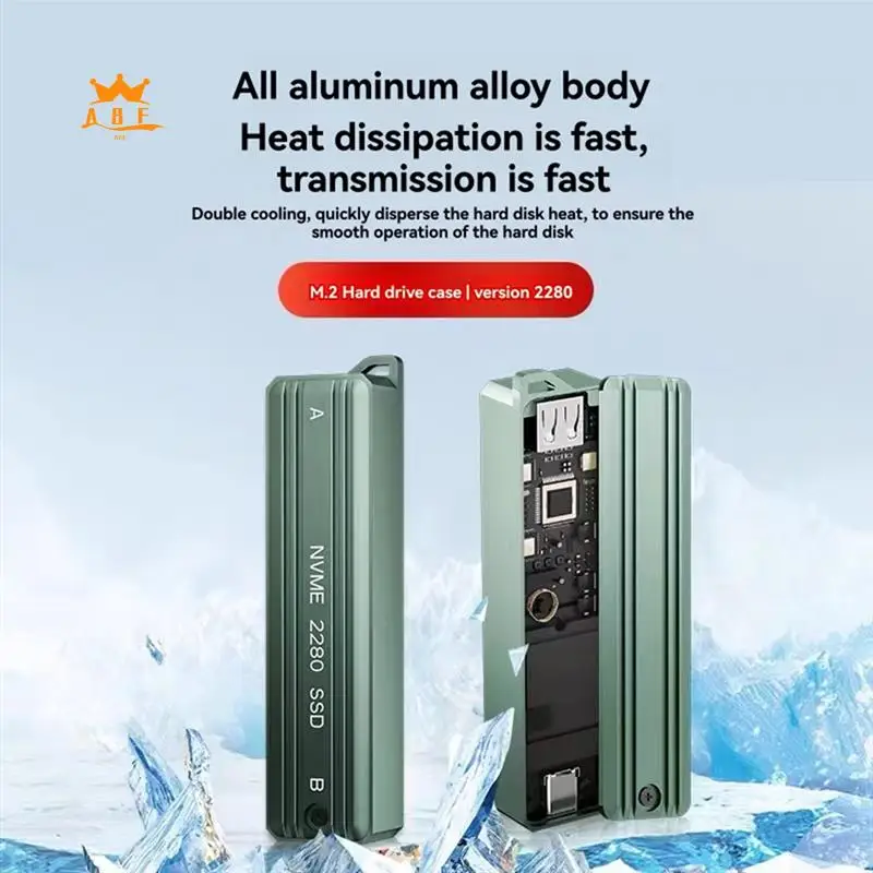 A08E-M.2 NVME SSD Корпус Внешний корпус USB3.1 10 Гбит/с NVME Корпус жесткого диска Адаптер Коробка
A08E-M.2 NVME SSD Корпус Внешний корпус USB3.1 10 Гбит/с NVME Корпус жесткого диска Адаптер Коробка