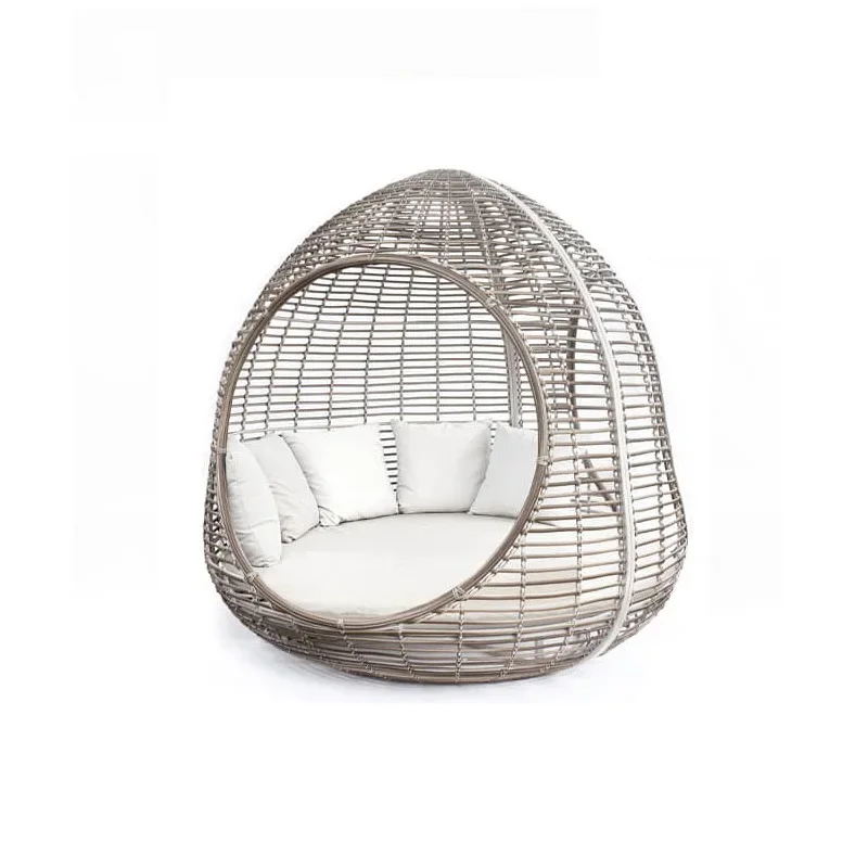 Outdoor rattan bed sofa outdoor villa courtyard
Outdoor rattan bed sofa outdoor villa courtyard