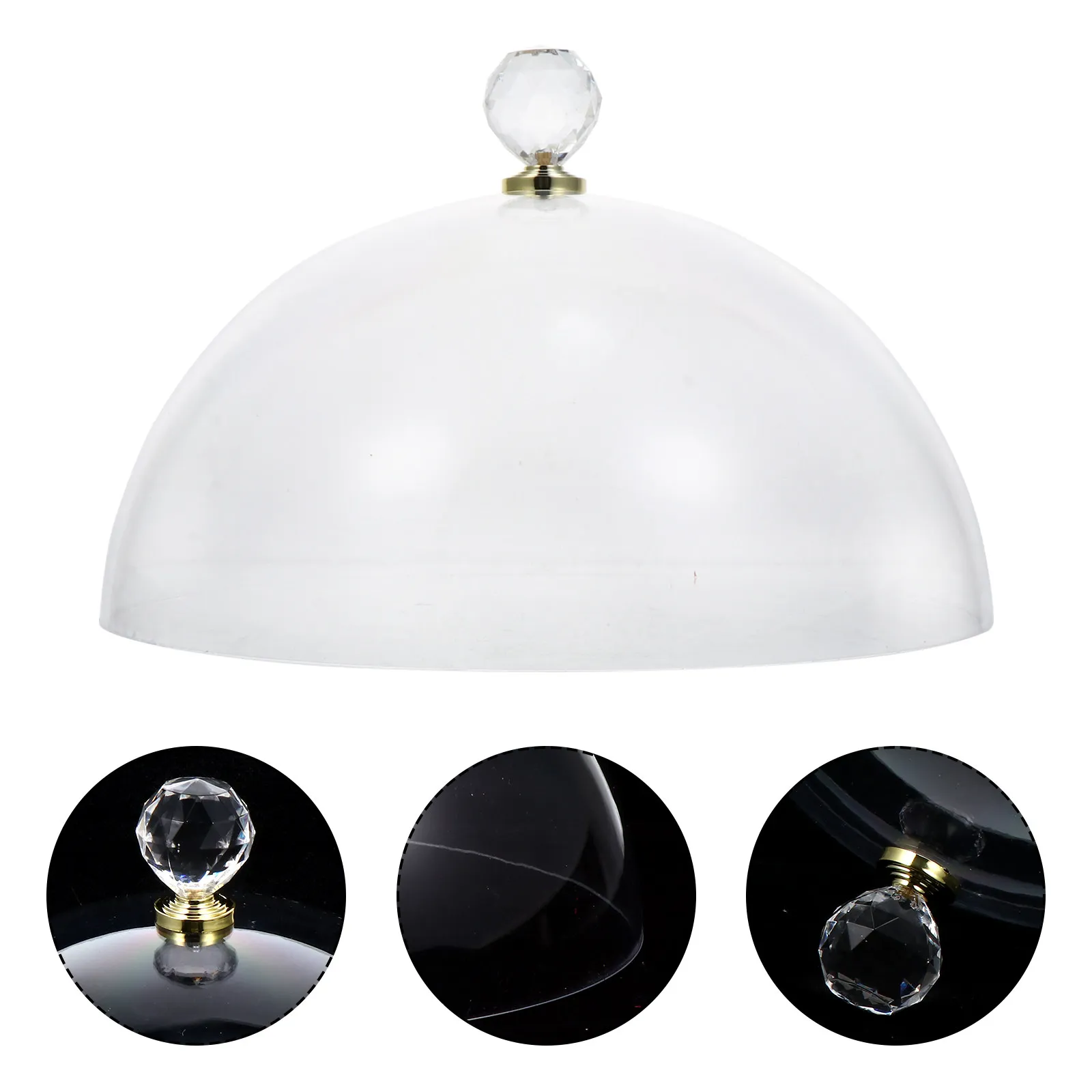 1Pcs Dustproof Food Cover Transparent Round Acrylic Cake Cover Protective Household Kitchen Dessert Storage Tray Protector
1Pcs Dustproof Food Cover Transparent Round Acrylic Cake Cover Protective Household Kitchen Dessert Storage Tray Protector