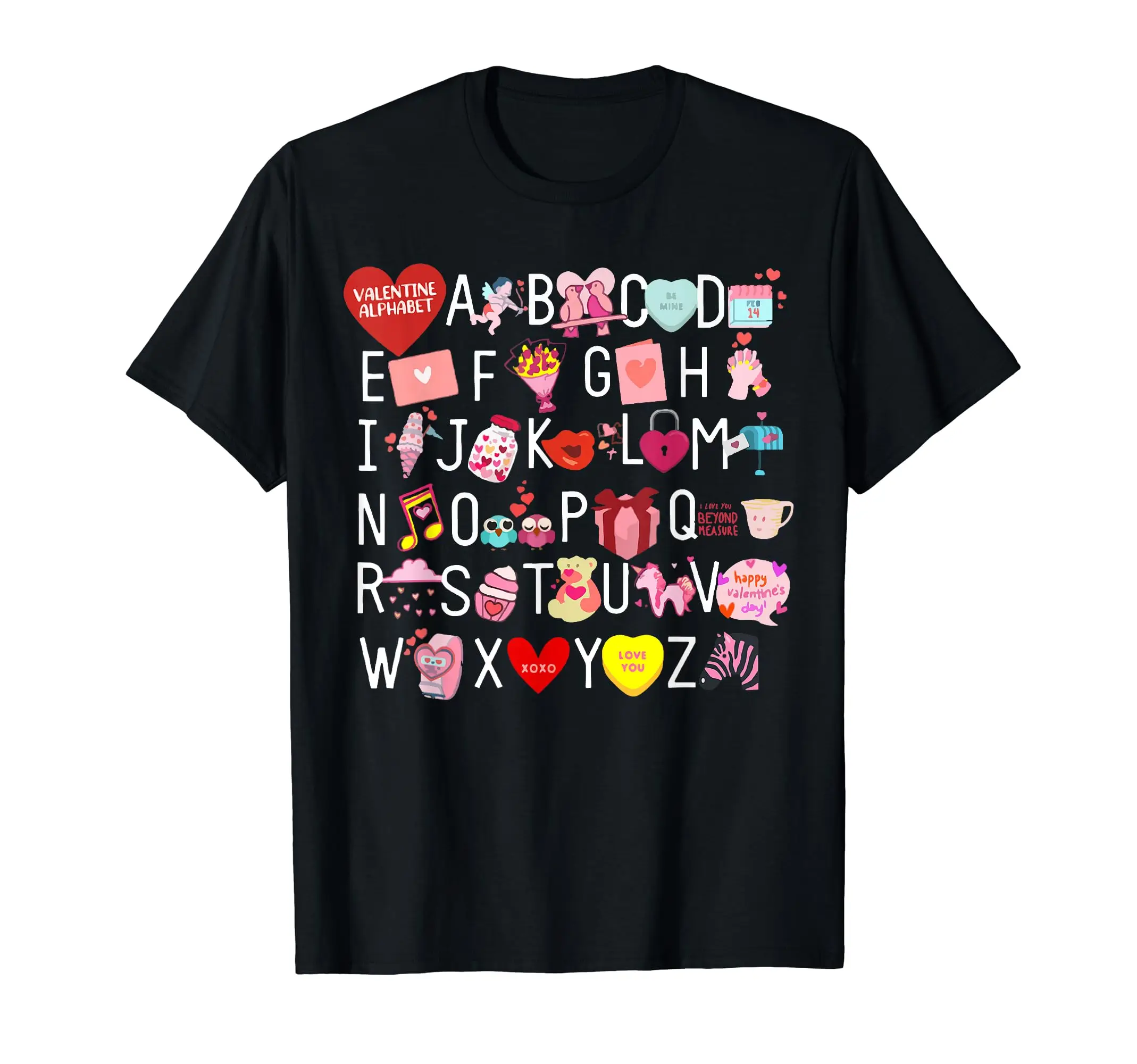 High Quality Happy Valentine Funny Alphabet Abc Teacher Valentines Day T-Shirt Cotton Tee
High Quality Happy Valentine Funny Alphabet Abc Teacher Valentines Day T-Shirt Cotton Tee