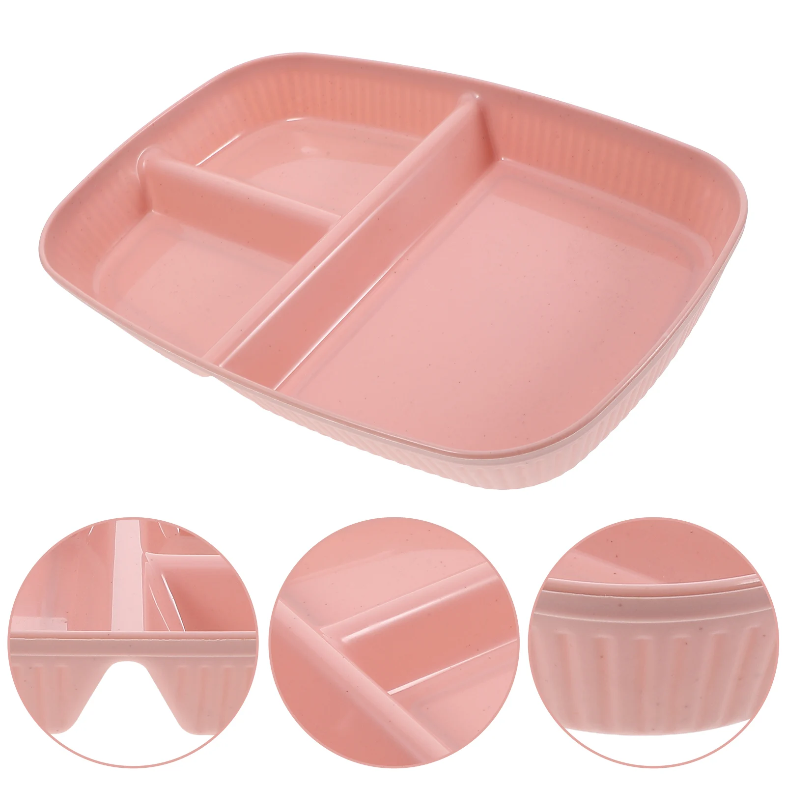 Serving Plate Multiple Large Segmented Lunch Food Portion Divided Platter Rectangle
Serving Plate Multiple Large Segmented Lunch Food Portion Divided Platter Rectangle
