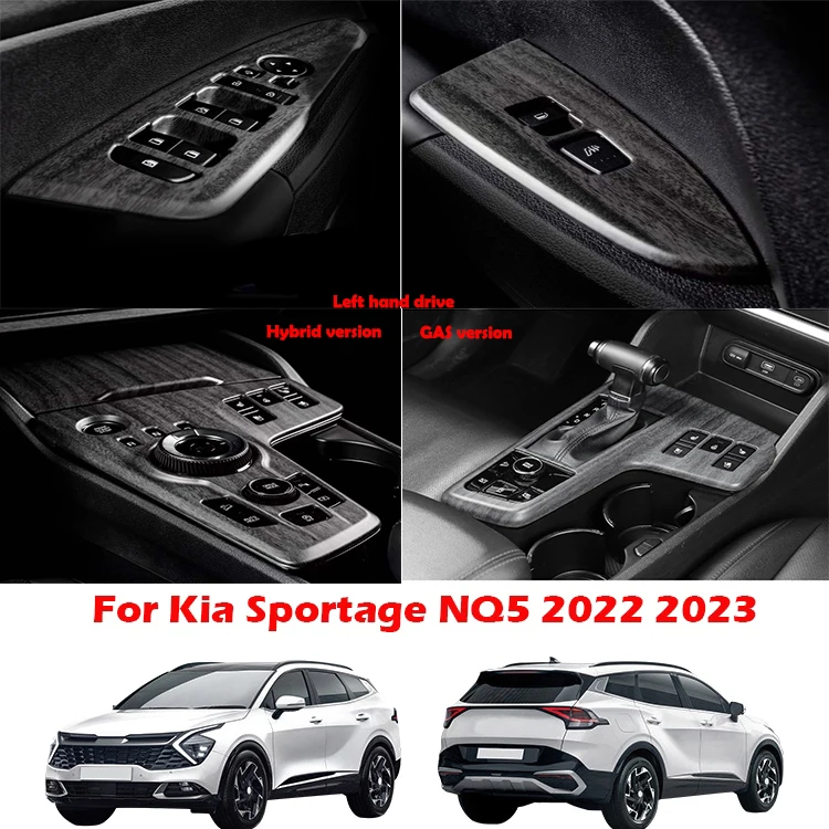 LHD For Kia Sportage NQ5 2022 2023 2024 ABS Center Console Hybrid GAS Gear Shift Panel Cover Window Lift glass Switch Cover
LHD For Kia Sportage NQ5 2022 2023 2024 ABS Center Console Hybrid GAS Gear Shift Panel Cover Window Lift glass Switch Cover