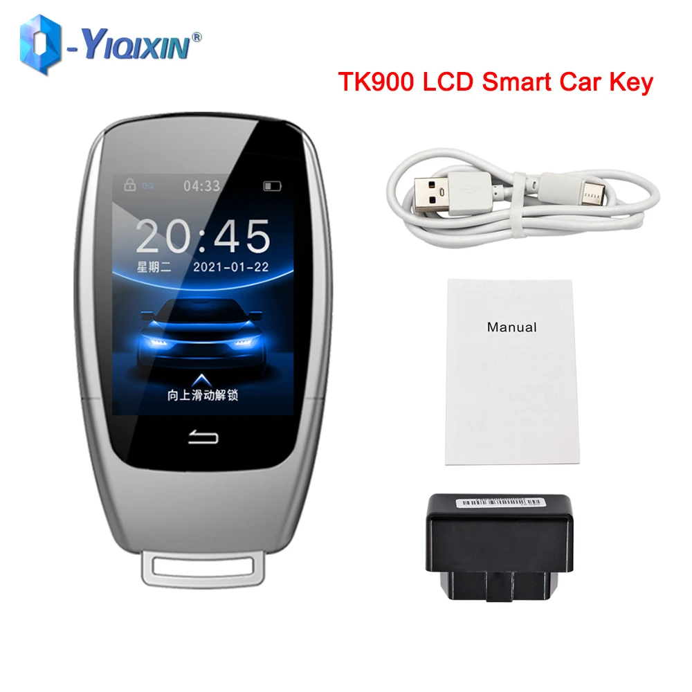 YIQIXIN Anti-loss Keyless Universal Modified Smart LCD Car Key Screen OBD For Benz Audi BMW VW Ford Toyota Kia Comfortable Entry
YIQIXIN Anti-loss Keyless Universal Modified Smart LCD Car Key Screen OBD For Benz Audi BMW VW Ford Toyota Kia Comfortable Entry