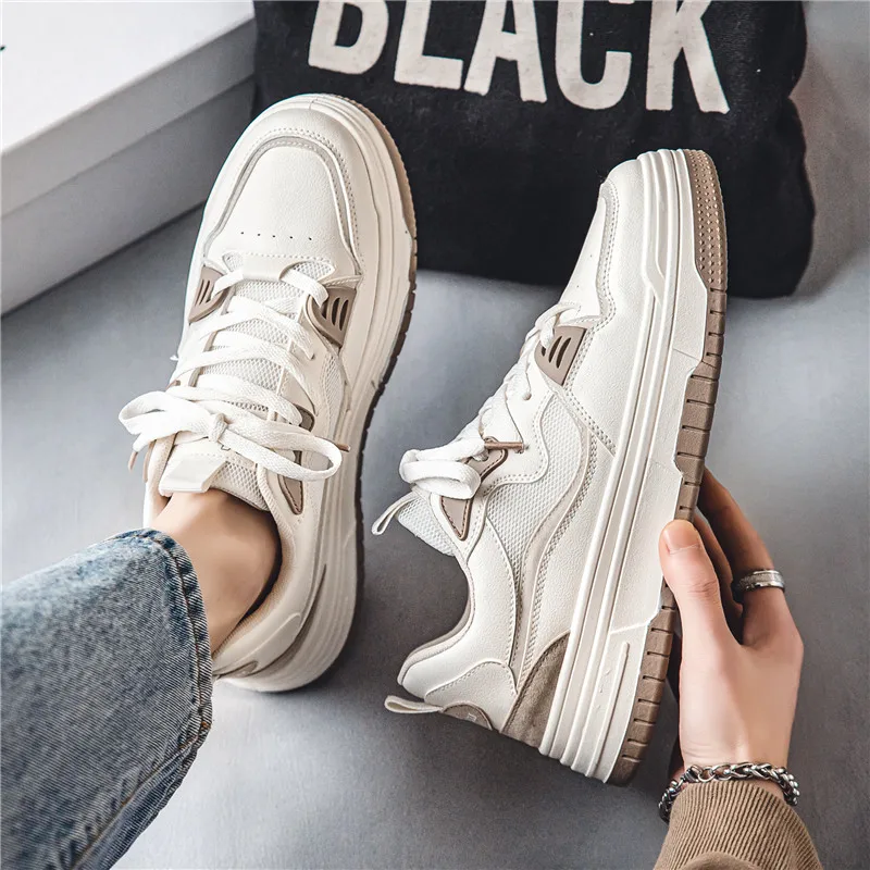 Мужская повседневная обувь, кожаная обувь на вулканизированной подошве, удобные кроссовки, мужская спортивная обувь, Zapatos De Hombre
Мужская повседневная обувь, кожаная обувь на вулканизированной подошве, удобные кроссовки, мужская спортивная обувь, Zapatos De Hombre