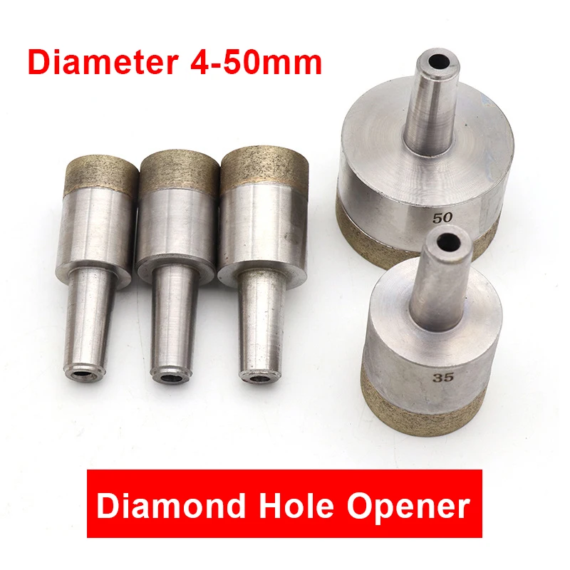 1Pcs Diameter 4-50mm Diamond Hole Opener Conical Shank Sintered Drill Bit For Glass/Ceramic/Marble/Jade Tile Drilling Cutting
1Pcs Diameter 4-50mm Diamond Hole Opener Conical Shank Sintered Drill Bit For Glass/Ceramic/Marble/Jade Tile Drilling Cutting