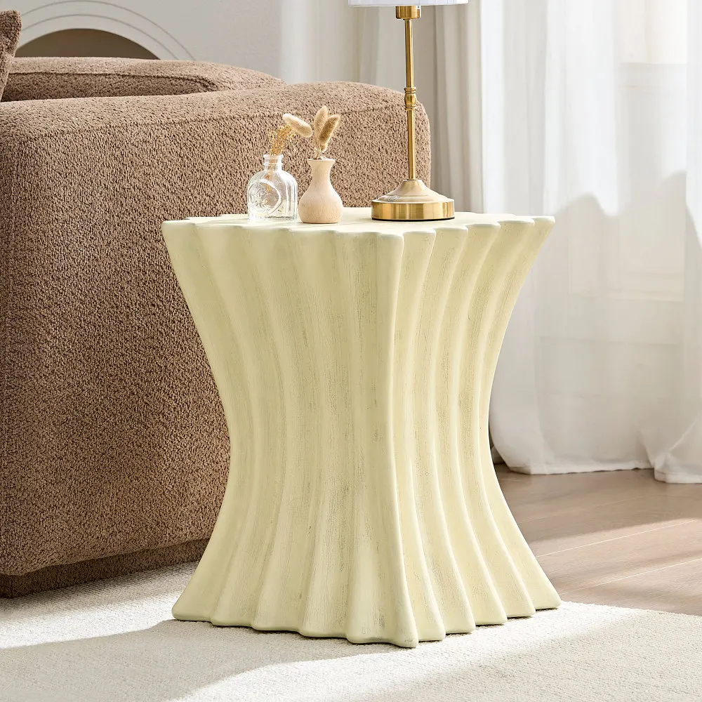 15.16 inch Side Table Vintage Sturdy Fiberglass Table For Living Room Apartment No Need Assembly Beige
15.16 inch Side Table Vintage Sturdy Fiberglass Table For Living Room Apartment No Need Assembly Beige