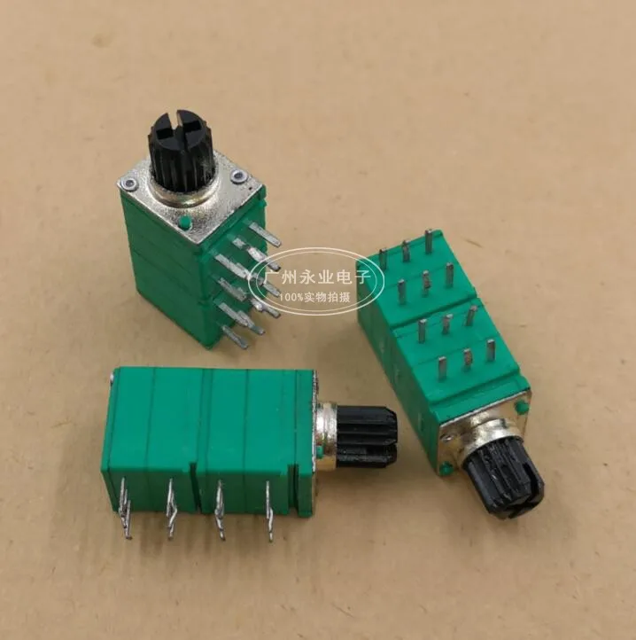 1 Piece RK097 Quadruple Precision Potentiometer B20K Handle Length 8MM B203 Volume Amplifier Adjustable Potentiometer
1 Piece RK097 Quadruple Precision Potentiometer B20K Handle Length 8MM B203 Volume Amplifier Adjustable Potentiometer