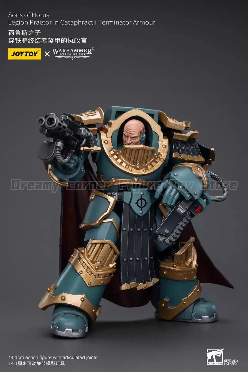 【In Stock】JOYTOY Warhammer 40K Sons of Horus Legion Praetor in Cataphractii Terminator Armour 1/18 Action Figure Toys Models
【In Stock】JOYTOY Warhammer 40K Sons of Horus Legion Praetor in Cataphractii Terminator Armour 1/18 Action Figure Toys Models