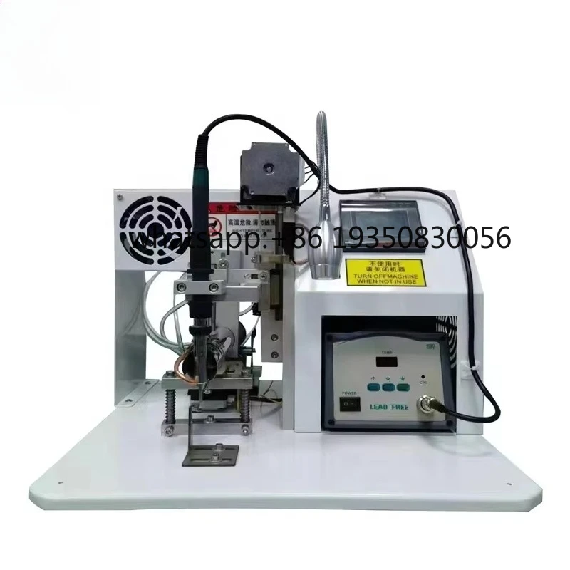Semi Automatic Soldering Machine Electric Type PCB Board Tin Welding USB Data Cable Plug Socket Head Spot Soldering Machine
Semi Automatic Soldering Machine Electric Type PCB Board Tin Welding USB Data Cable Plug Socket Head Spot Soldering Machine