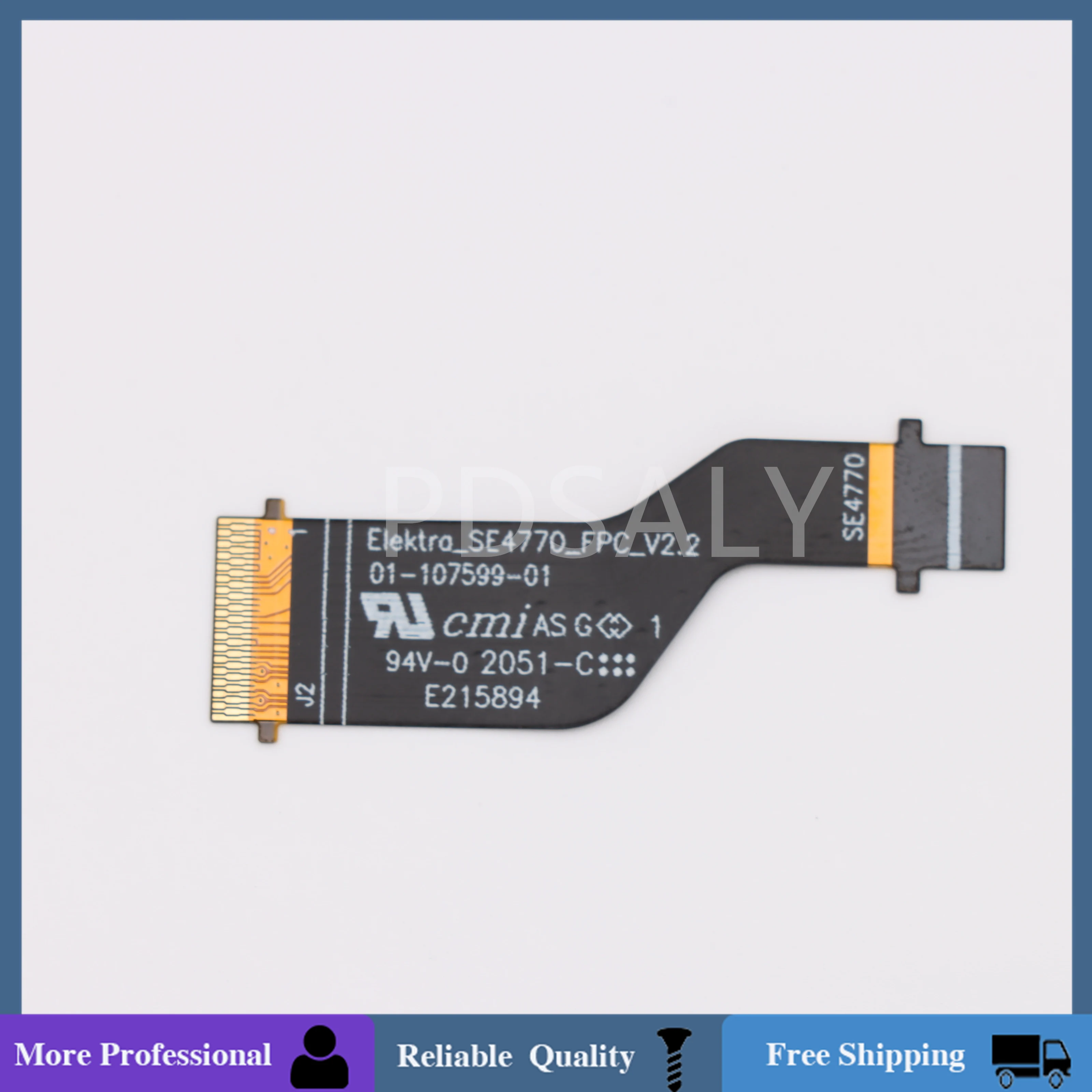 Новый гибкий кабель сканера (01- 107599 -01) SE4770 для Zebra MC330 MC3300 MC330K MC330M MC330L MC330AX двигатель сканирования
Новый гибкий кабель сканера (01- 107599 -01) SE4770 для Zebra MC330 MC3300 MC330K MC330M MC330L MC330AX двигатель сканирования