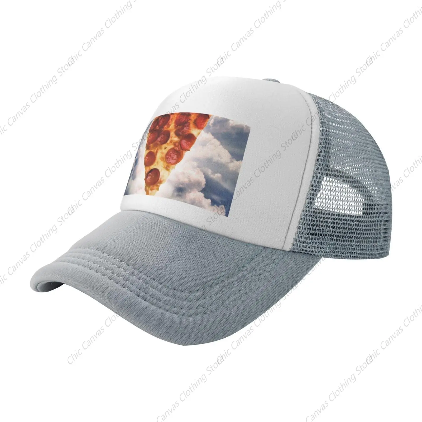 Trucker Hat For Men Pizza In The Sky Print Mesh Back Baseball Cap Adjustable Fit for Outdoor Sports Breathable Adult Cap Unisex
Trucker Hat For Men Pizza In The Sky Print Mesh Back Baseball Cap Adjustable Fit for Outdoor Sports Breathable Adult Cap Unisex