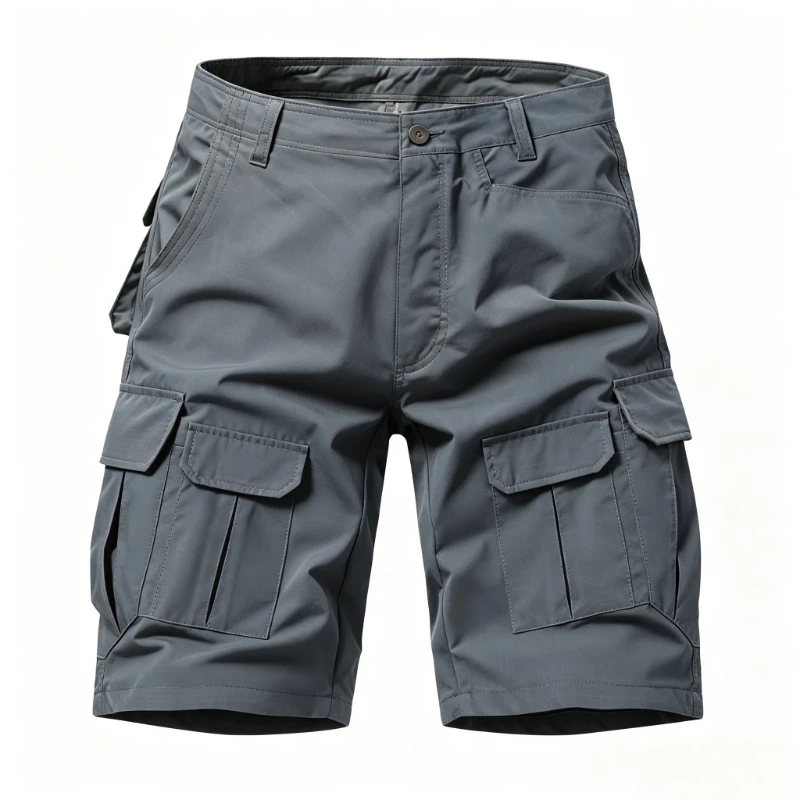 Men's Solid Cargo Shorts Summer High Street Cotton Workwear Tactical Military Shorts Men Outdoor Breathable Joggers Shorts Male
Men's Solid Cargo Shorts Summer High Street Cotton Workwear Tactical Military Shorts Men Outdoor Breathable Joggers Shorts Male